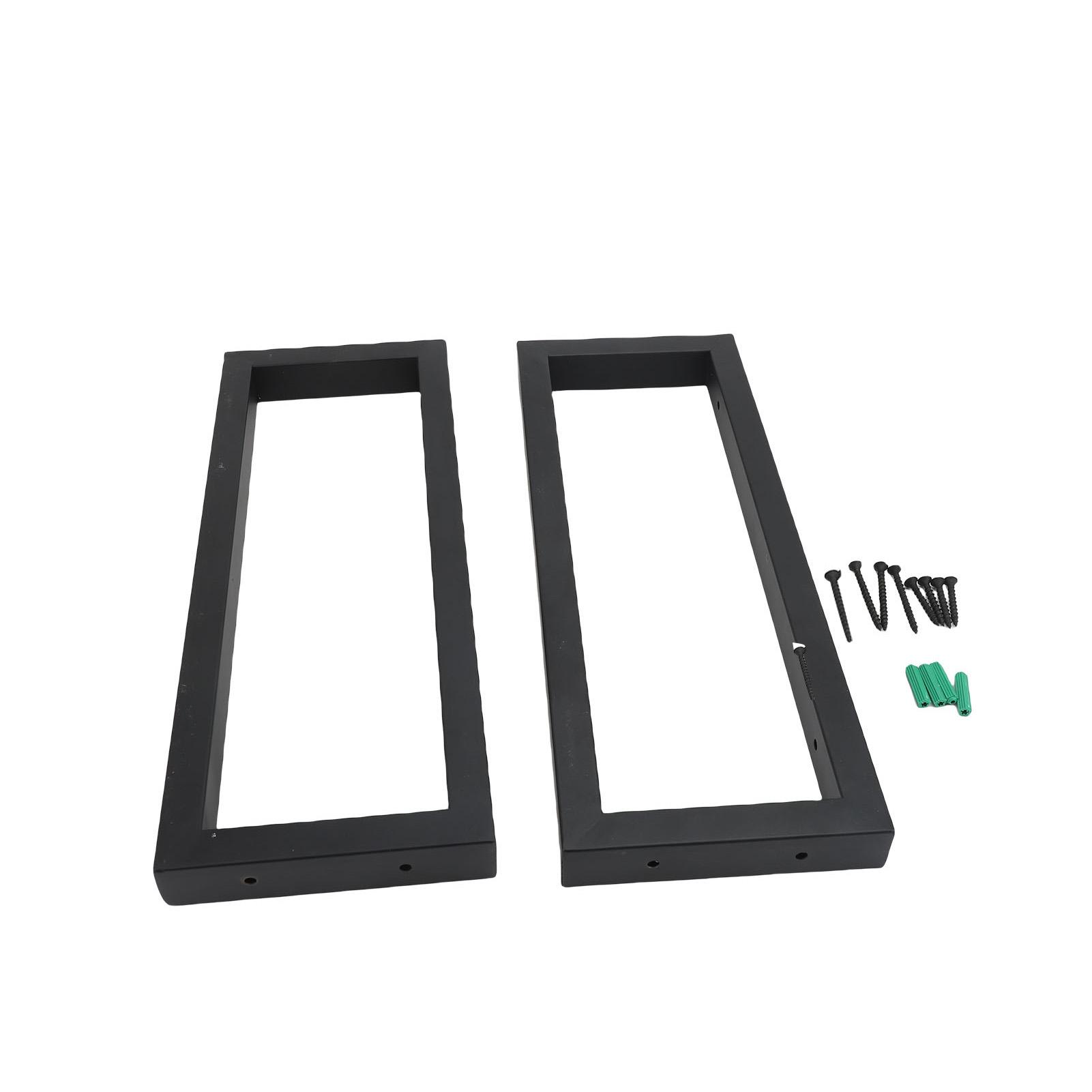 

2pcs Shelf Bracket Metal Modern Shelf Support for Washbasin Countertop Sink Kitchen Console Hanging Towels