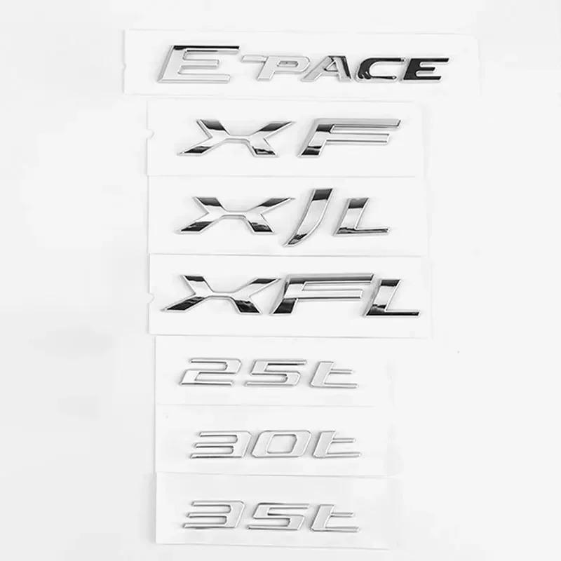 For Jaguar Car stickers F-PACE E-PACE F-TYPE XJL V8 6 5.0 3.0 25t 30t 20t AWD XEL XFL P200 250 300 350 refit Displacement WordSS9
