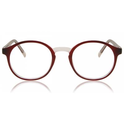 Full Rim Round Burgundy Jorijei Cp137e Fashion Men Eyeglasses