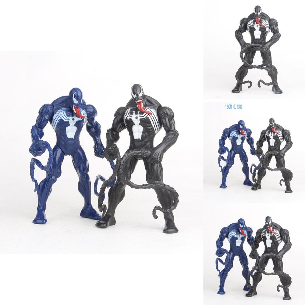 Exquisite Detail Spider-man Superhero Main Enemy Venom Pvc Action Figure Model Toy