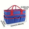 1pcs Multipocket Storage Bag Large Capacity Craft Sewing Organizer Portable Foldable Handbag Fashionable handbags