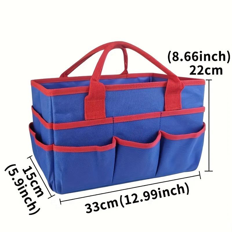 1pcs Multipocket Storage Bag Large Capacity Craft Sewing Organizer Portable Foldable Handbag Fashionable handbags