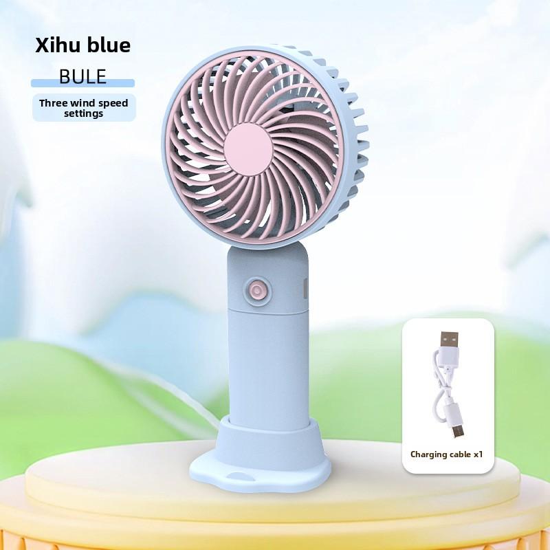 Desktop Mini Handheld Mini Fan, USB Charging Type, Small Electric Fan, Portable Phone Stand, Mini Fan