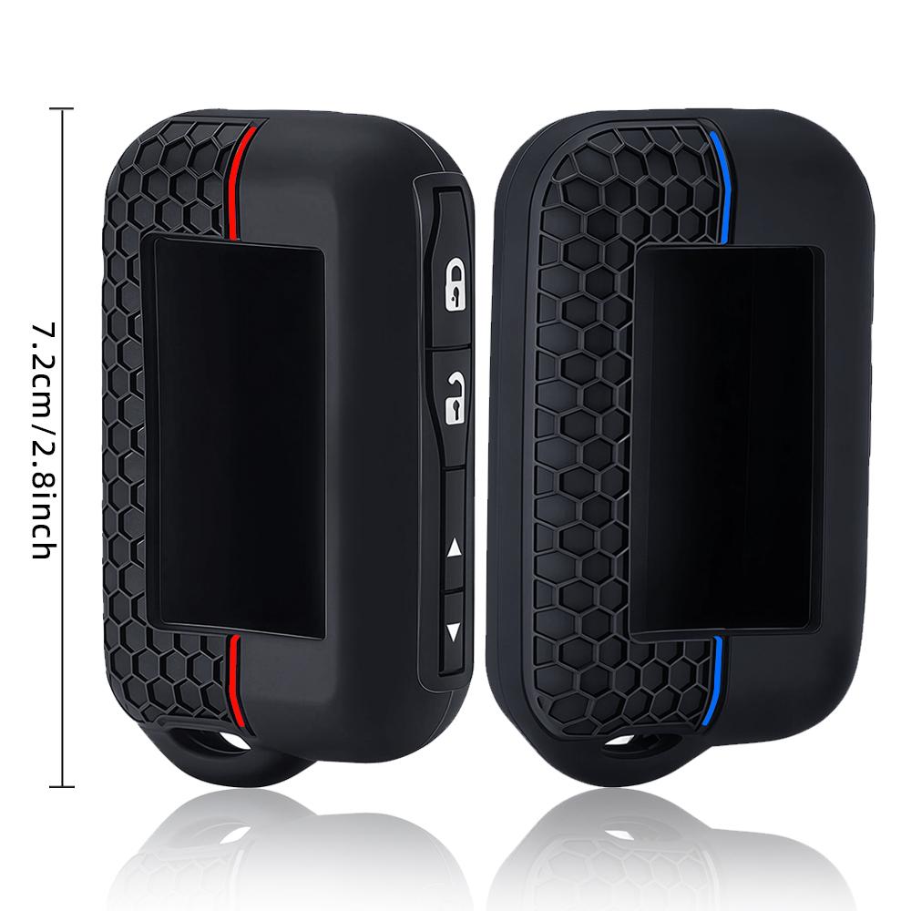 New Silicone Key Cover Suitable for Starline E90 E60 E91 E61 E63 E65 E85 E92 E95 E96 Car Anti-theft LCD Remote Control Case