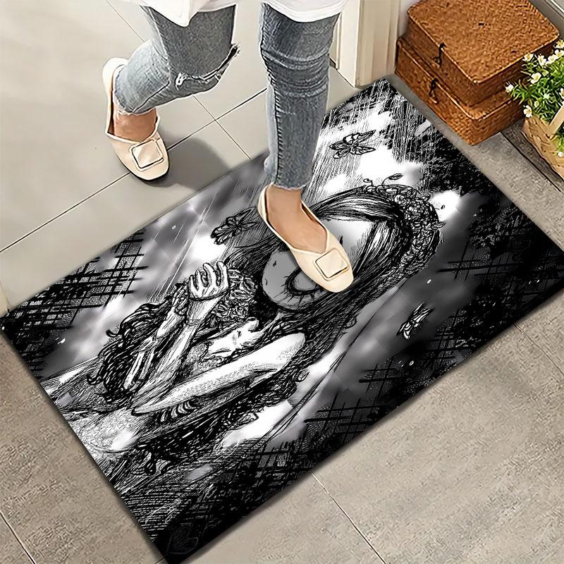 Corpse Bride Carpet Rug For Living Room Bedroom Home Sofa Decoration Kids Play Nonslip Floor Mat