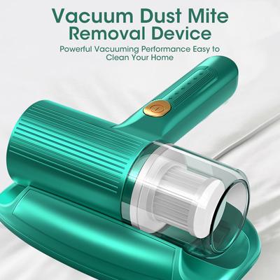 Aspiradora de ácaros de esterilización UV inalámbrica para el hogar, máquina portátil de mano para ácaros, medidor de ácaros de profundidad de cama de doble palmada