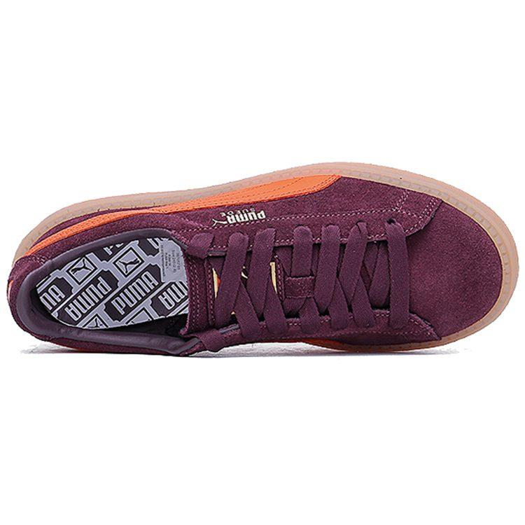 PUMA Suede Platform Trace 'Winetasting Flame' Women's 367057-01