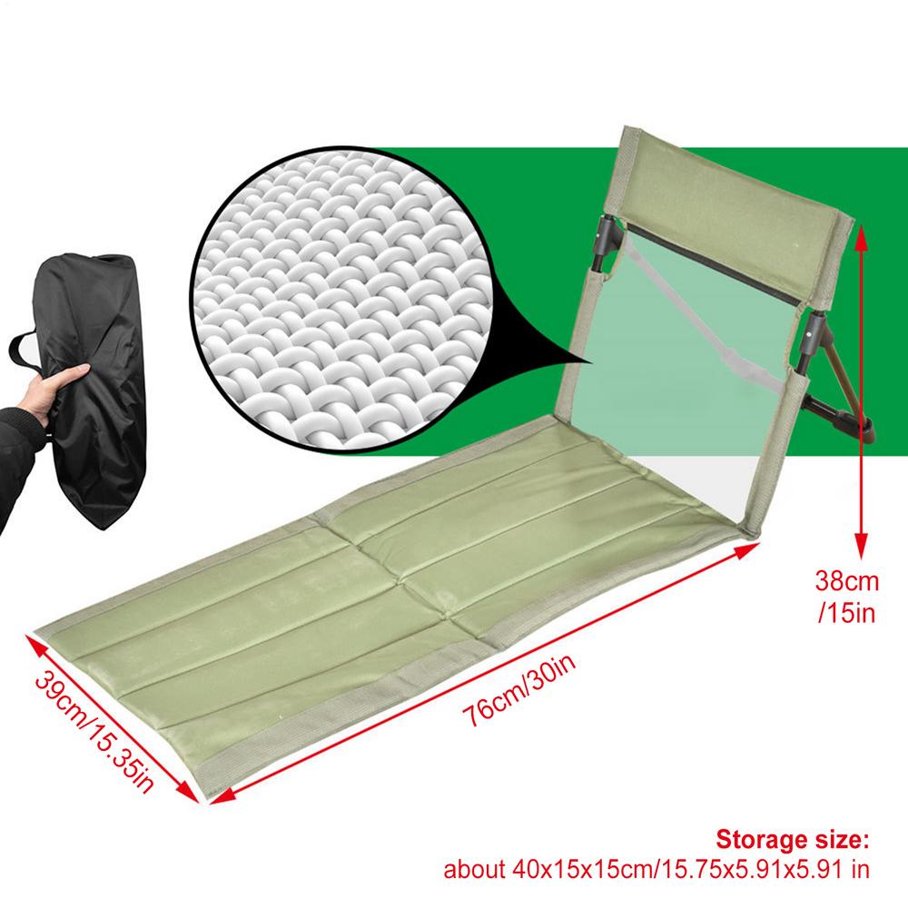 Foldable Lounge Chair Folding Poolside Mat Lounge High-Density Beach Chairs For Adults Kids Outdoor Camping Picnic Lawn Poolside
