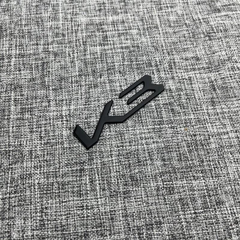 Applicable K3K5 Kaiku K8 Rear Trunk Logo Modified Trunk Logo Sticker Black Decorative Car Sticker