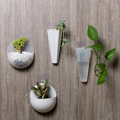 2 stücke Hause hydrokultur wand hängen blumentopf wand hängen vase faul kunststoff wand hängen wand hängen blumentopf