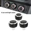 For Passat B5 Climate Control Knob Car Interior Upgrade Black Air Conditioning Control Buttons Air Conditioning