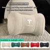 Emblem Car Neck Protection Pillow Headrest Lumbar Support For Cybertruck X S Roadster Model 3 Modele Y Coil Juguete 2024