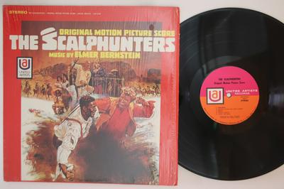 LP Record OST, ELMER BERNSTEIN - Scalphunters UAS5176 UNITED ARTISTS 1968 US Soundtracks & Musicals Used