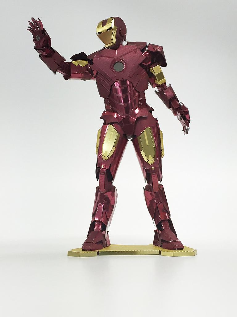 Metallic Nano Puzzle Iron Man Mark IV