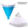 50/51/200PCS Fine Paint Filter Paper Car Paint Spray Mesh Paper Filter Funnel Strainer Disposable Conical Straining Funnels