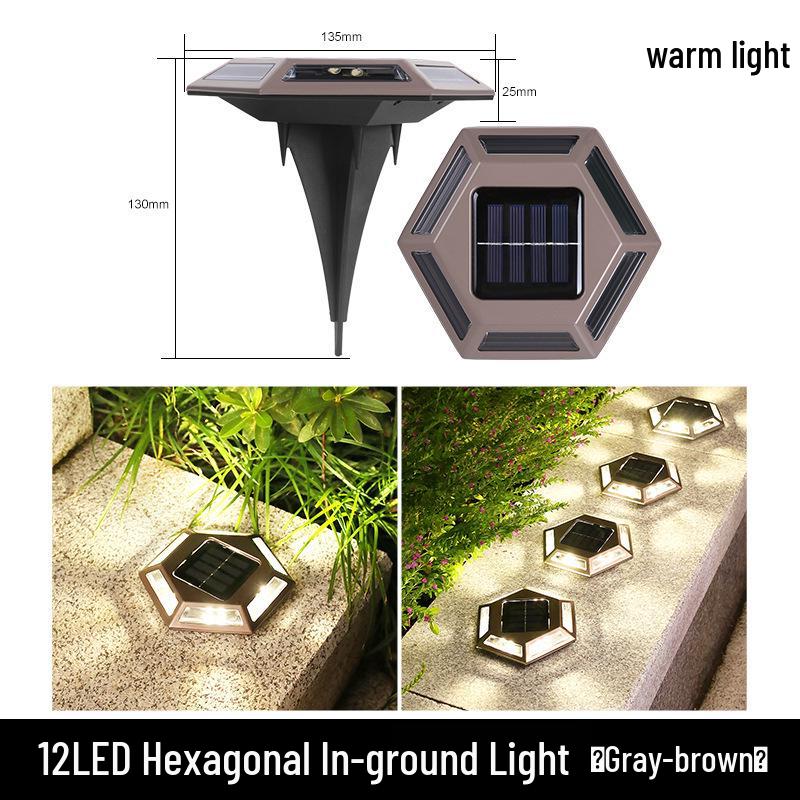 Dual-Use Solar LED Stainless Steel Path & Wall Garden Light