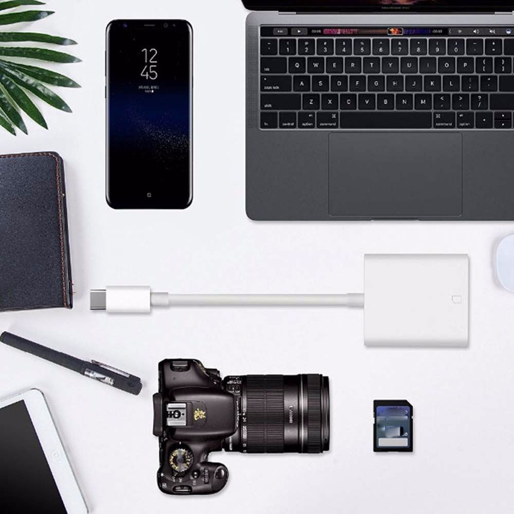 Adapter Computer Accessories Type C To SD/TF Type C Card Reader Card Reader Adapter Card Reader