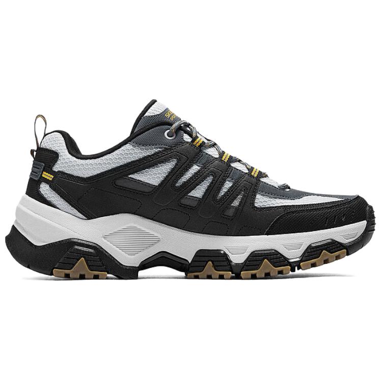 Skechers Outdoor Comfortable Versatile Low-Top Hiking Shoes Men Sneaker Light-Gray 237460-LGBK