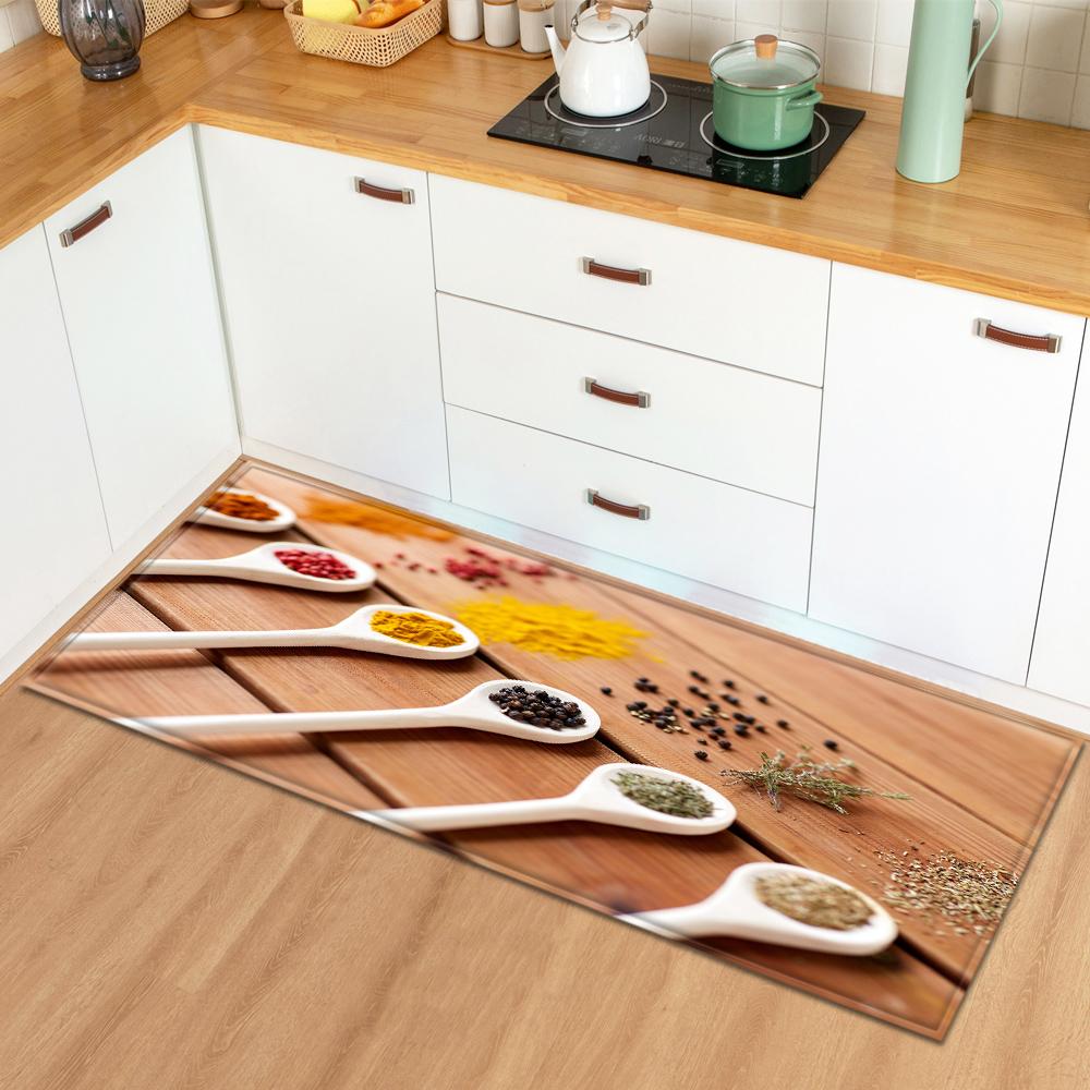 Home Bedroom Living Room Long Carpet Entrance Bathroom Non-slip Floor Mat Modern Kitchen Carpet