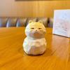 Resin Cat Anime Figure Q Version Desktop Doll Kawaii Cat Model Figurines Decoration