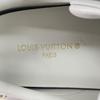 Tolle LOUIS VUITTON Sneaker Timeout Linie LV Strass-Verzierung weißes Leder 36 Gebraucht