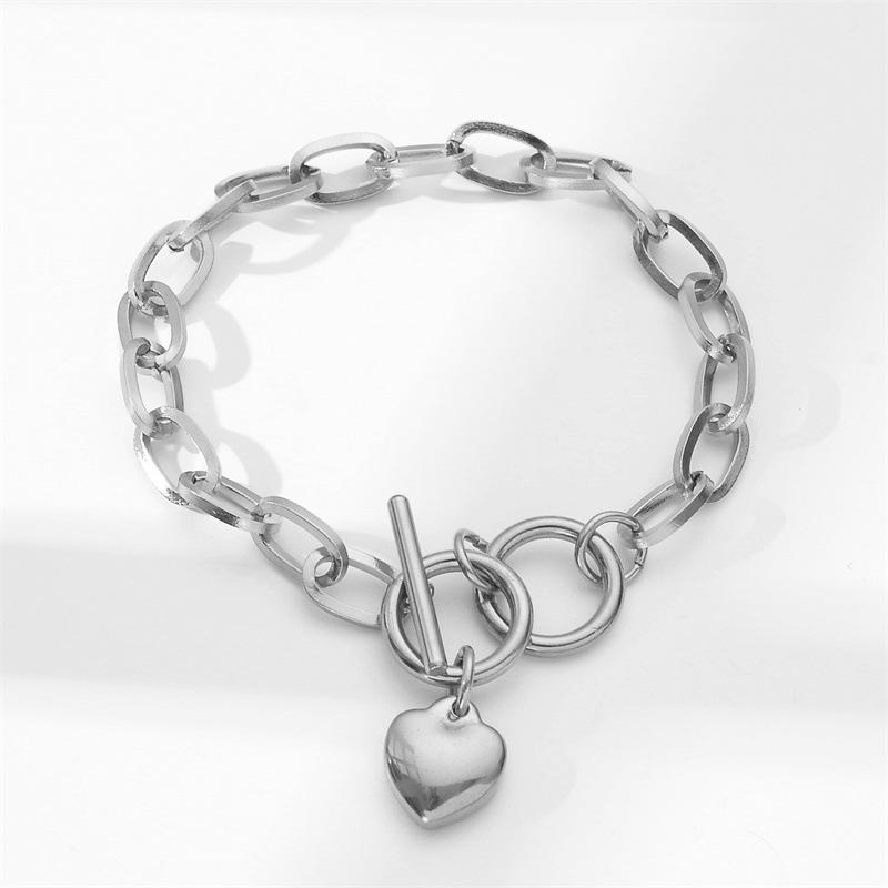 Koreanisches Dongdaemun Titanstahl Damenmode Armband - Edelstahl, High-End, Grenzüberschreitendes Design.