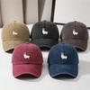 Cute Sheep Pattern Baseball Hat Casual Sun Protection Hat Fashion Duck Tongue Hat  Outdoor