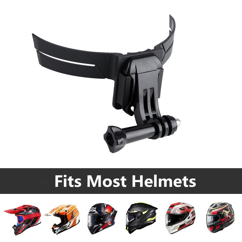 Motorcycle Helmet Chin Stand Mount Holder PVC ABS  for Gopro for Insta360 Camera Mount Cam Accessories Outdoor Cycling Supplies
