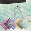 1pcs 3D Design Mosaic Tile Sticker Self-adhesive DIY Self-Adhesive Tile Sticker Waterproof PVC Waterproof Tile Sheet
