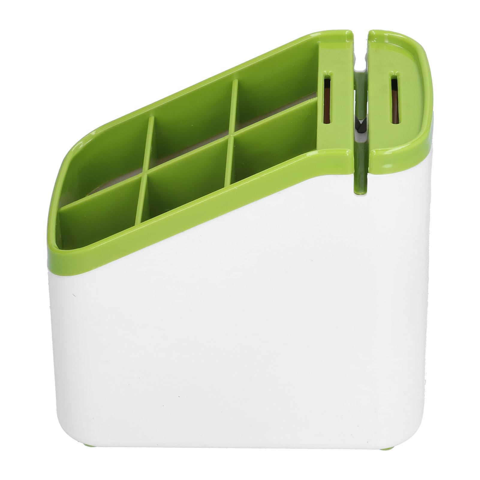 Cutlery Storage Box with Knife Rack Drain Chopstick Rack Kitchen Supplies Storage Rack