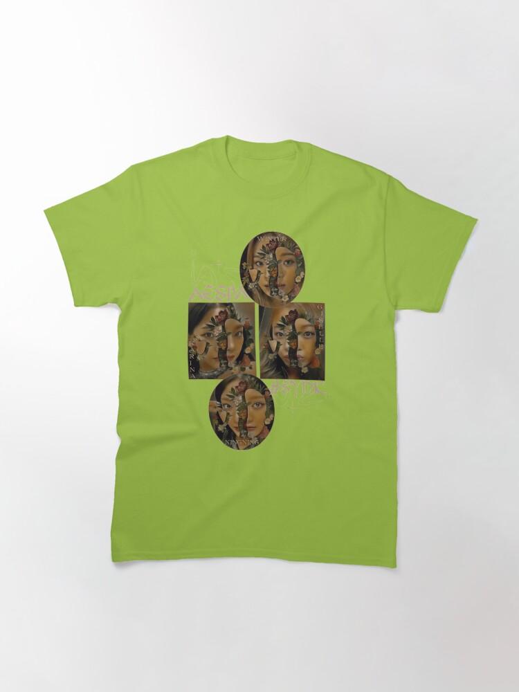 aespa Vintage Flowers Edit - K-Pop Merch Classic T-Shirt