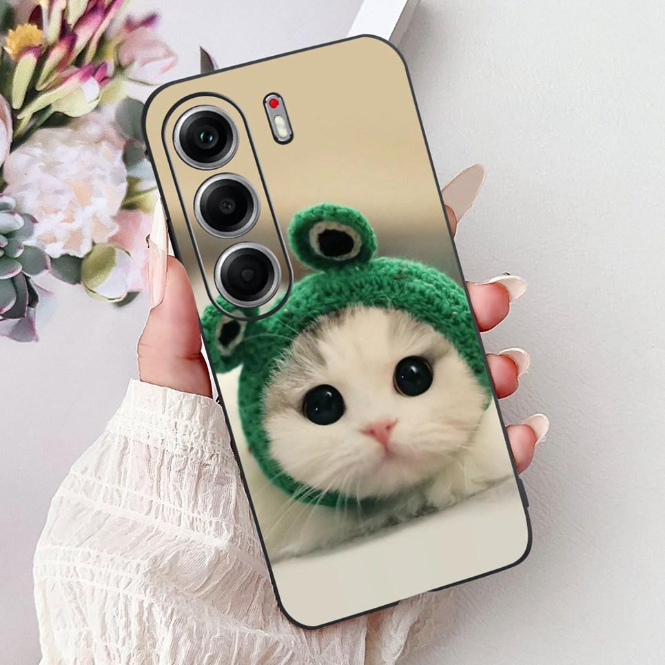 Cool Dragon Lion Tiger Cartoon Pattern Casing For Tecno Camon 40 Pro 5G CM7 Case Camon40 40Pro 5G 6.78" Soft Silicone Back Cover
