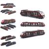Premium Alloy High-speed Subway Train Model Slide Toy For Kids In Random Colors