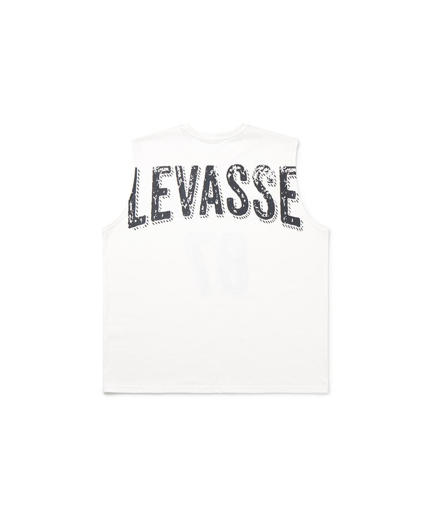 Leubase 87 Back Logo Sleeveless_White