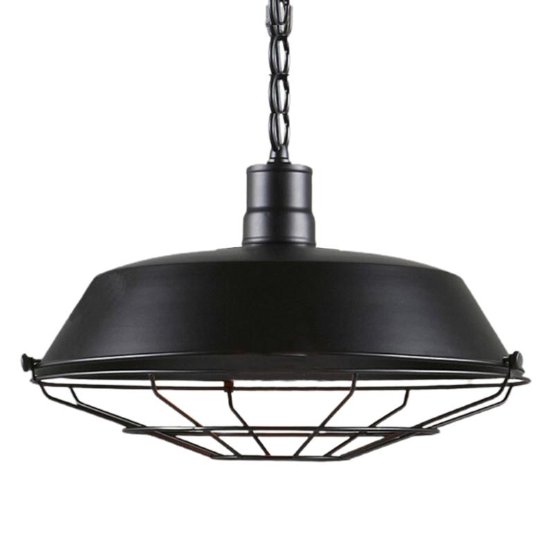 Vintage Metal Pendant Lamp Shade Soft Ambients Lighting Metal Texture Suitable for Kitchen Dining Room Decoration