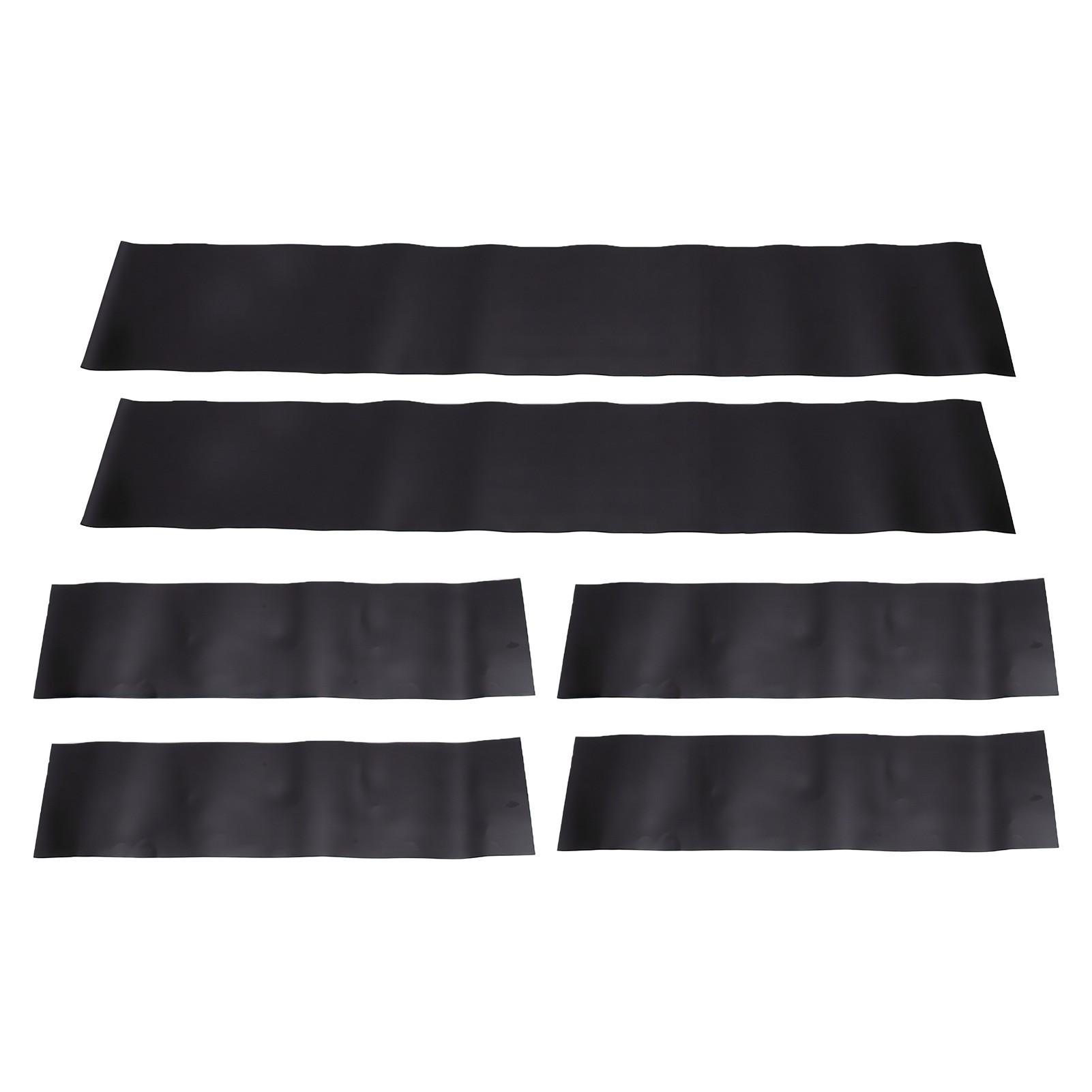 Ensemble de Protections de Porte 6 Pièces Protections de Porte Auto-adhésives Protection Contre les Griffures d'Animaux pour Portes de Maison