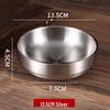 ZISIZ 304 Stainless Steel Korean Style Dipping Sauce Bowl