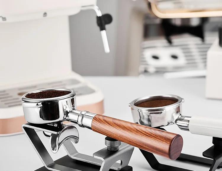 Coffee Portafilter Holder Adjustable Coffee Electronic Scale Weigh Holder Fits 51/53/58mm Espresso Portafilter Weighing Bracket