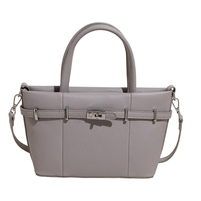 This Year's Popular Fashion Temperament Business Commuter Style Portable Bucket Bag High Texture Casual Versatile Messenger Bag Women