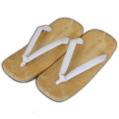 Rush-Stil weiß made in Japan [tzt009] Sandalen mit Candy-Sohle, Setta, Zehentrenner, Herren, [Kimono-Wetter] (Groß)