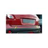 For Nissan Qashqai J10 2007 2008 2009 2010 2011- 2013 Rear Door Trunk Lid Tailgate Strips Trims Sticker Car Styling Accessories