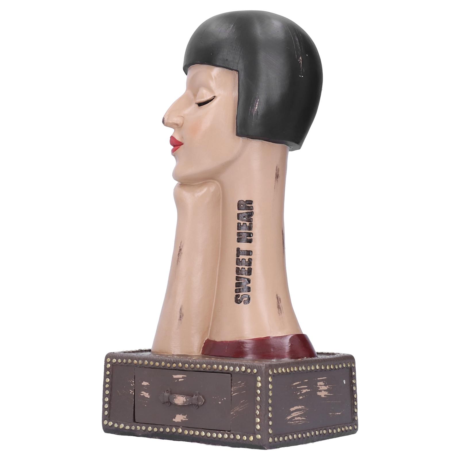 

Human Sculpture Woman Statues with Drawer Creativity Gift Ornaments Craft Decorations