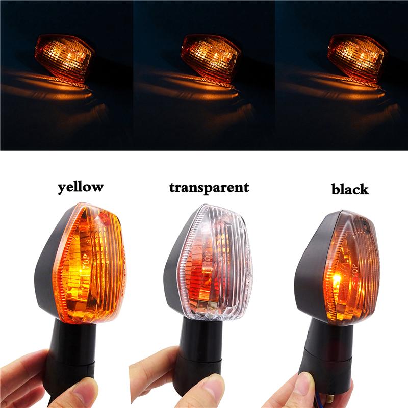 1 Pair Front/Rear Motorcycle Turn Signal Light Blinker Indicator Flasher Lamp For Honda CB400 CB1300 CBR600 1000 RR F4 F4i