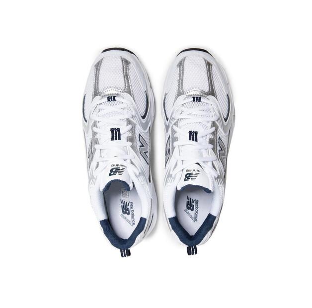 Baskets pour hommes New Balance Mr530sg blanches
