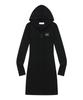 Mucent Cyan Hooded Neck Slim Fit Dress (4 Colors)