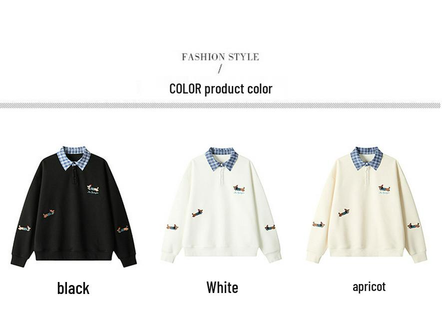 2025 Trendy Men's Loose-Fit Embroidered Long-Sleeve Hoodie, Plus Size, Autumn Winter Collection.