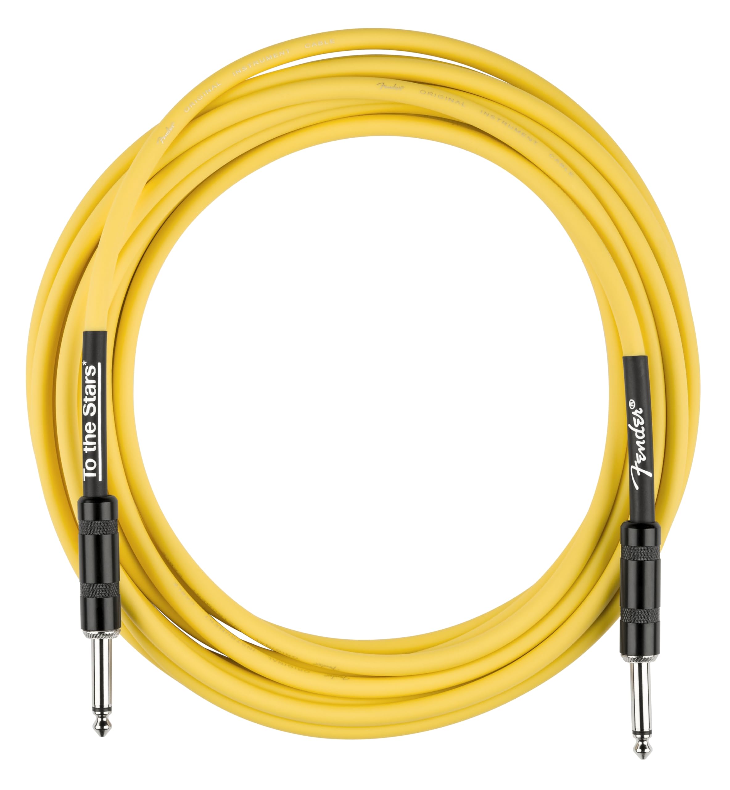 

Fender Tom DeLonge To the Stars Instrument Cable, Graffiti Yellow, 3m Guitar CableShield