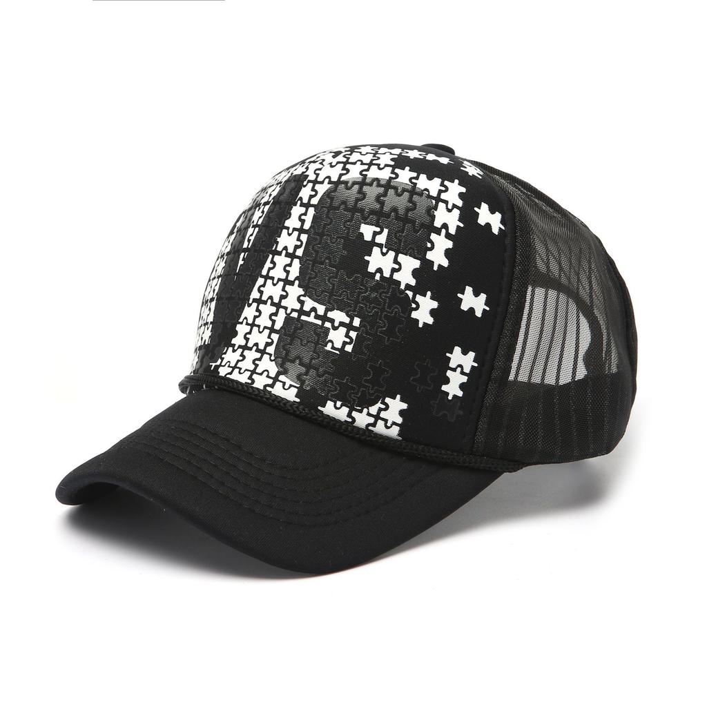 Fashion Mesh Baseball Caps for Men Women Spring Summer Cartoon Printed Snapback Hat Female and Male Sunshade Hat Bonnets Gorra