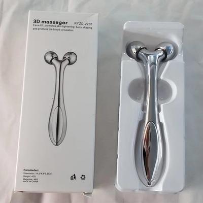 Manual 3D Face Roller Massager Slimming Y-Shaped Beauty Roller for Facial Massage