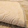 Short Plush Sofa Cushion for Autumn Winter Embossed Wave Edge Sofas Towel Pillow Cover L-shaped Sofa Cover Slip Wear Resistant